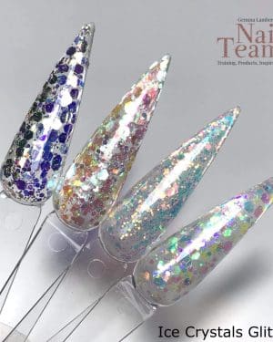 Ice Crystal glitter collection