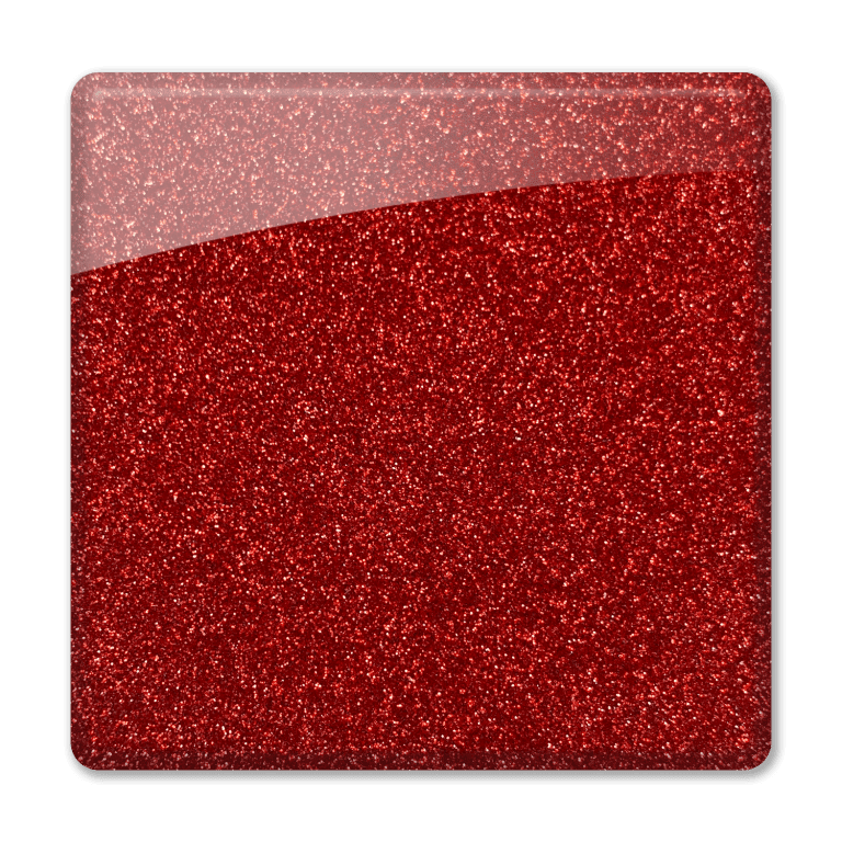 Superfine glitter ruby