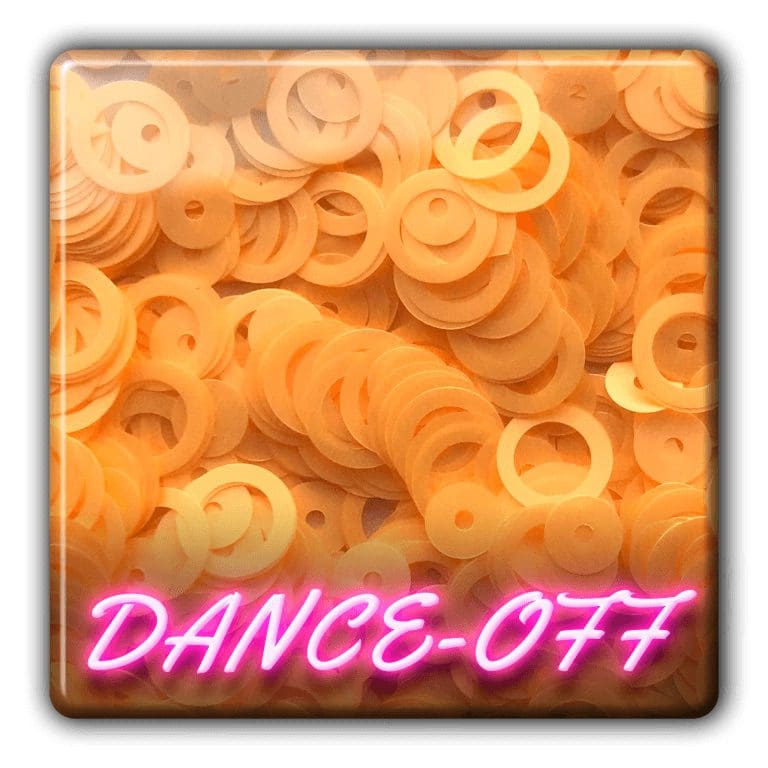 Neon disco rings dance-off