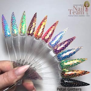 Petal glitter collection