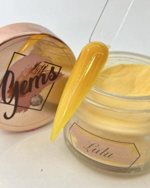 Gems coloured acrylic Lulu