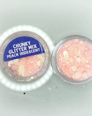 Chunky glitter Peach