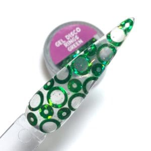 Gel disco rings Green