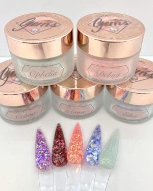 Gems glitter acrylic Cosy collection