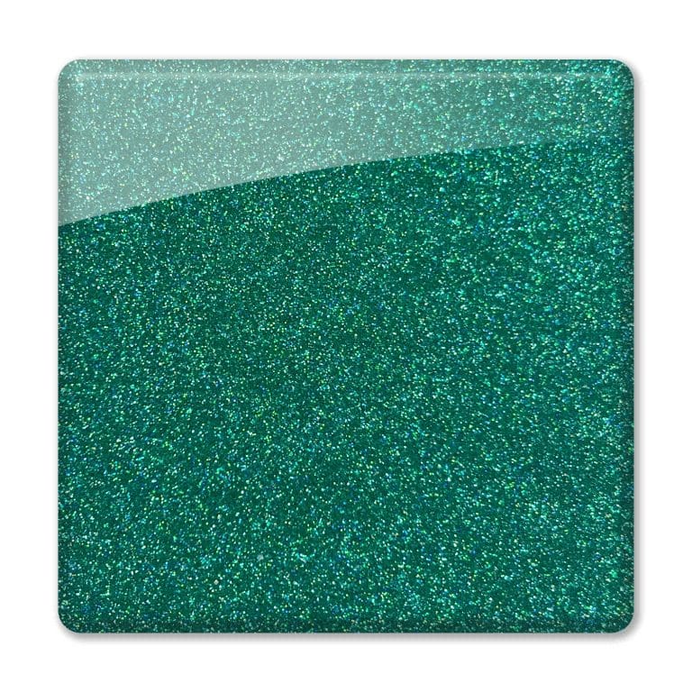 Superfine glitter mint