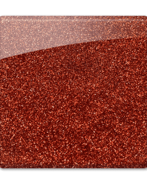 Superfine glitter sienna