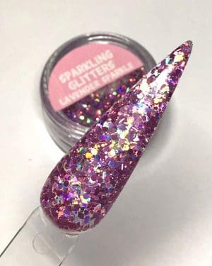Sparkling glitter Lavender sparkle