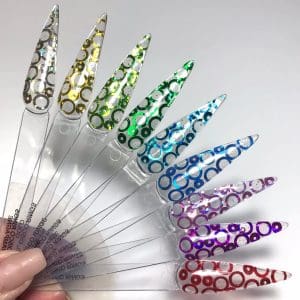 Gel disco rings collection