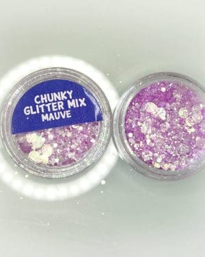 Chunky glitter Mauve