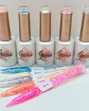 Gems gel polish Summer vibes collection