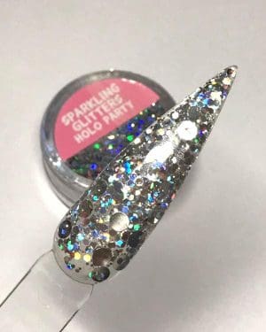 Sparkling glitter Holo party