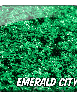 Wizard of oz glitter Emerald city