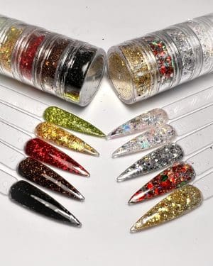 Limited edition Christmas 2022 glitter stack