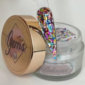 Gems glitter acrylic Paloma