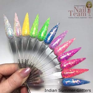Indian summer glitter collection