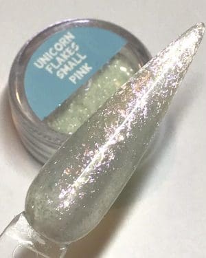 Unicorn flakes small Pink