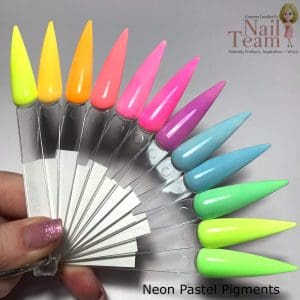Neon pastel pigments collection