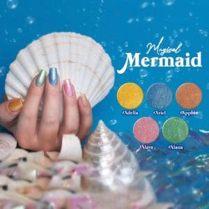 Gems gel polish Magical Mermaid collection