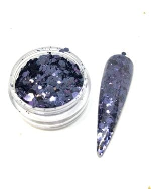 Metallic glitter Midnight