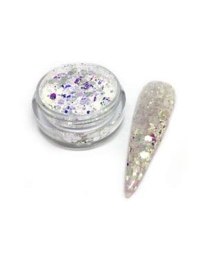 Ice crystals glitter Glacier