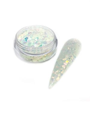 Ice crystals glitter Frosty