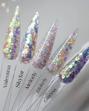 Gems Glitter Acrylic irresistible Collection
