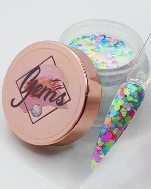 Gems Glitter Acrylic Mackenzie