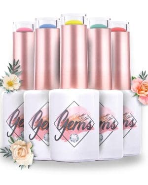 Gems gel polish Pretty in Spring collection