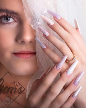 Gems gel polish Bridal collection
