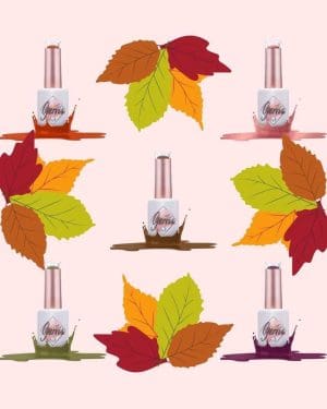 Gems gel polish Falling Leaves collection