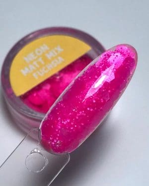 Neon matt mix Fuchsia