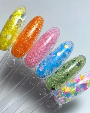 Limited edition Ice cream glitter collection