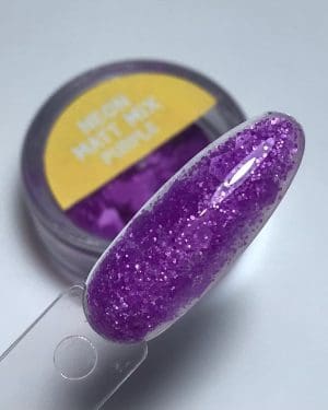 Neon matt mix Purple