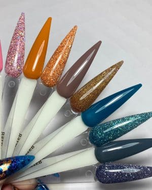 Gems gel polish City Chic collection inc Elite glitters