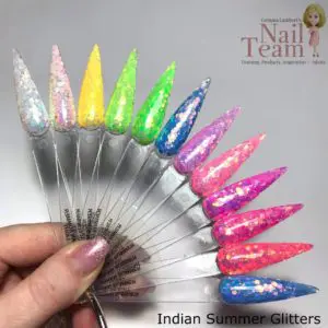 Indian summer glitters