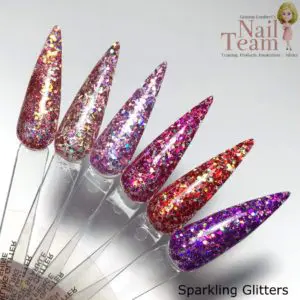 Sparkling glitters