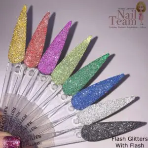 Flash glitters