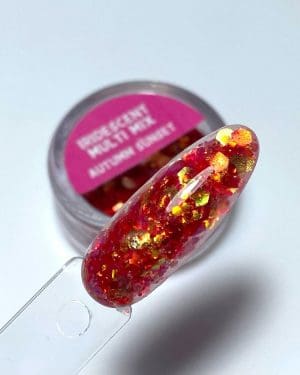 Iridescent glitters single