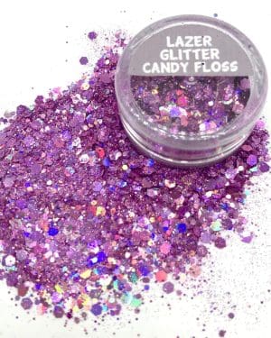 Lazer glitter singles