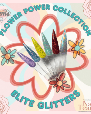 Flower Power Elite Glitter Collection