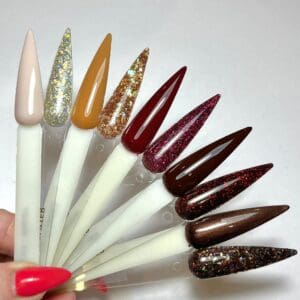 Gems Gel Polish Cake-away collection plus Elite glitters