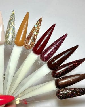 Gems Gel Polish Cake-away collection plus Elite glitters