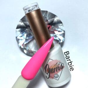 Gems gel polish Barbie