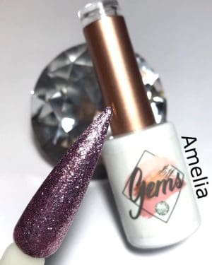 Gems gel polish Amelia