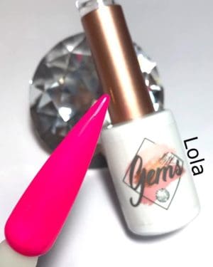 Gems gel polish Lola