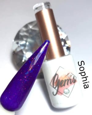 Gems gel polish Sophia
