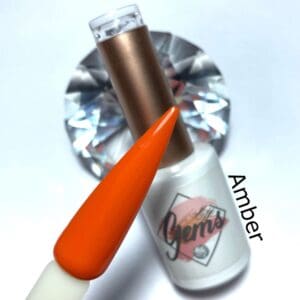Gems gel polish Amber