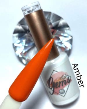 Gems gel polish Amber
