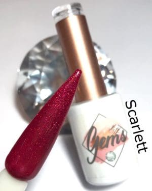 Gems gel polish Scarlett