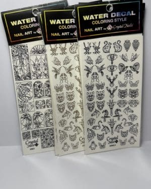 CN water decals 6 packs